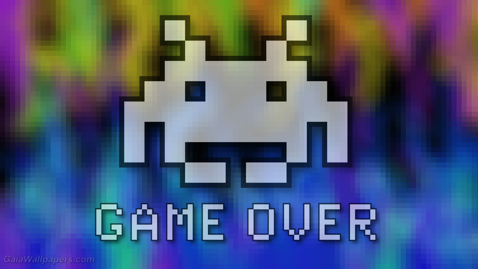 Game Over, Invader - Fonds d'écran gratuits