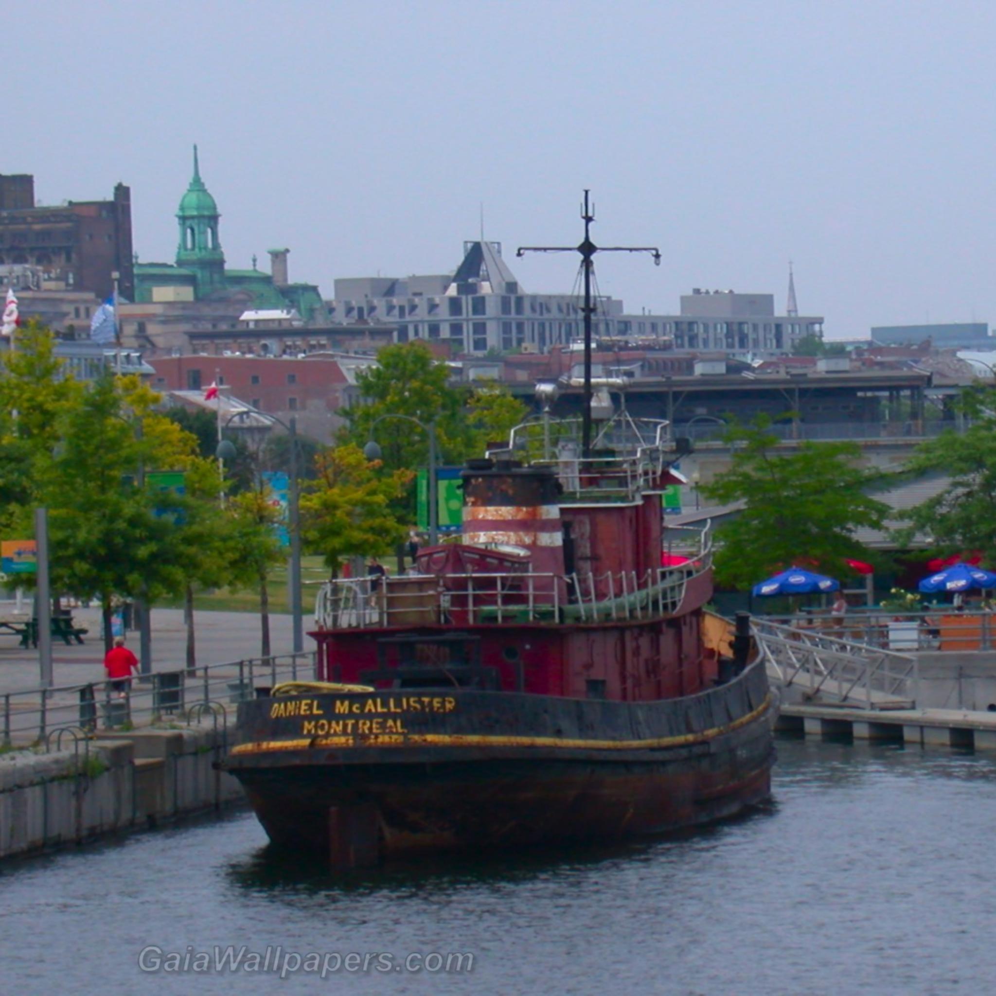 Terrace at the Old Port of Montreal - Free desktop wallpapers