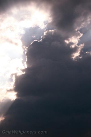Cloud hiding sun - Free desktop wallpapers