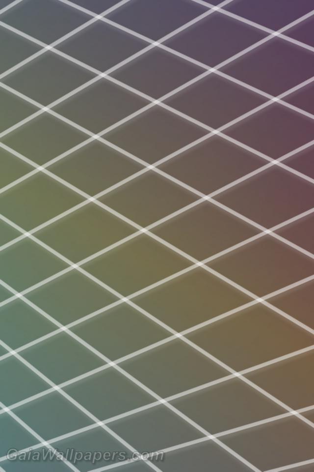 Grid on the colors - Free desktop wallpapers