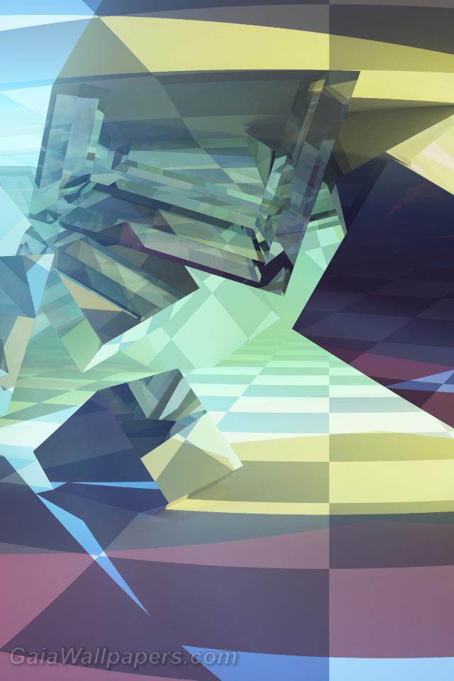 Colors in an inner cube world - Free desktop wallpapers