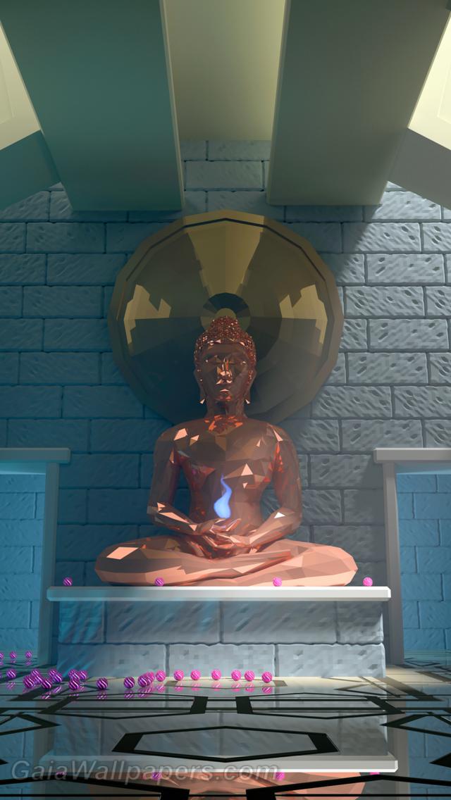 Avatar dans son temple magnifique - Fonds d'écran gratuits