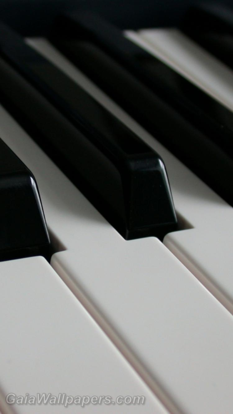 Touches de piano - Fonds d'écran gratuits