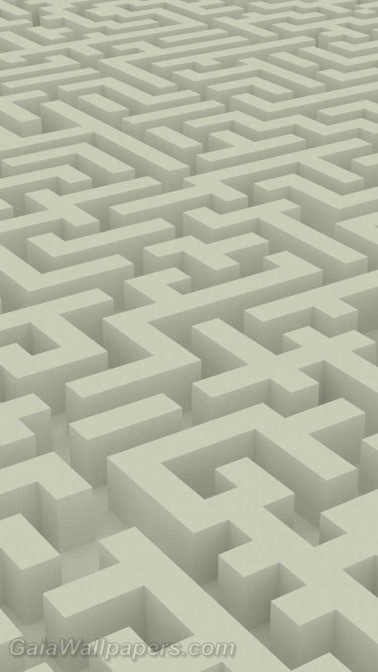 Simple maze - Free desktop wallpapers