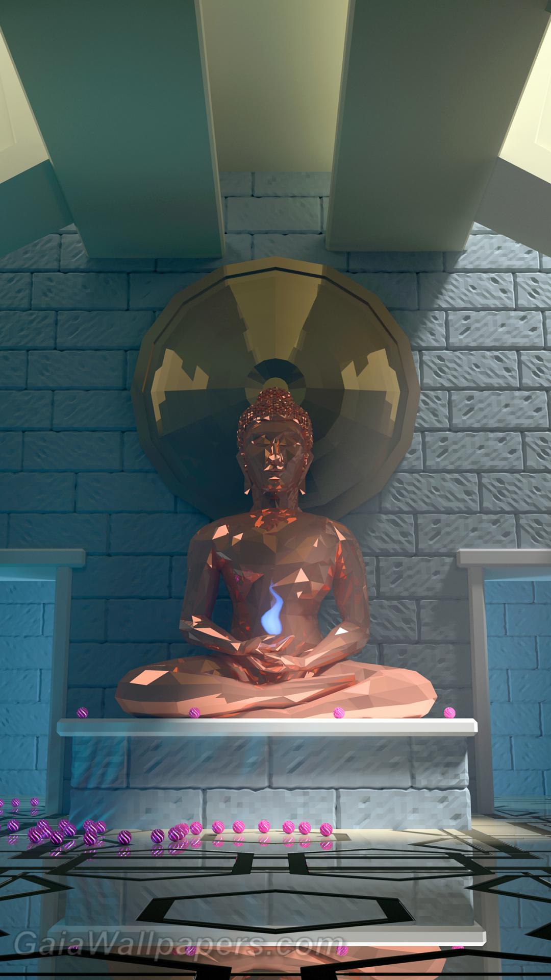 Avatar dans son temple magnifique - Fonds d'écran gratuits