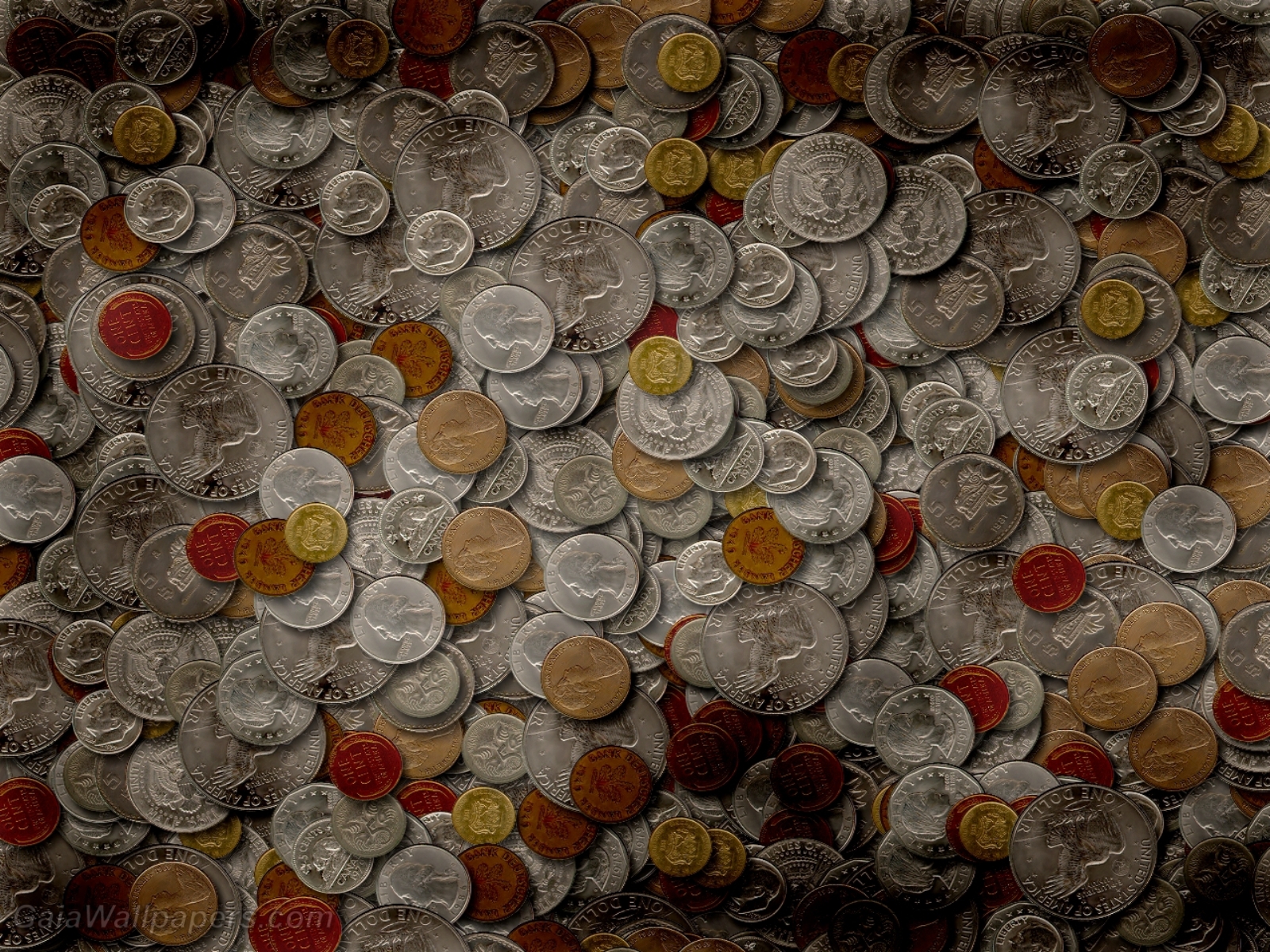 Money frenzy - Free desktop wallpapers