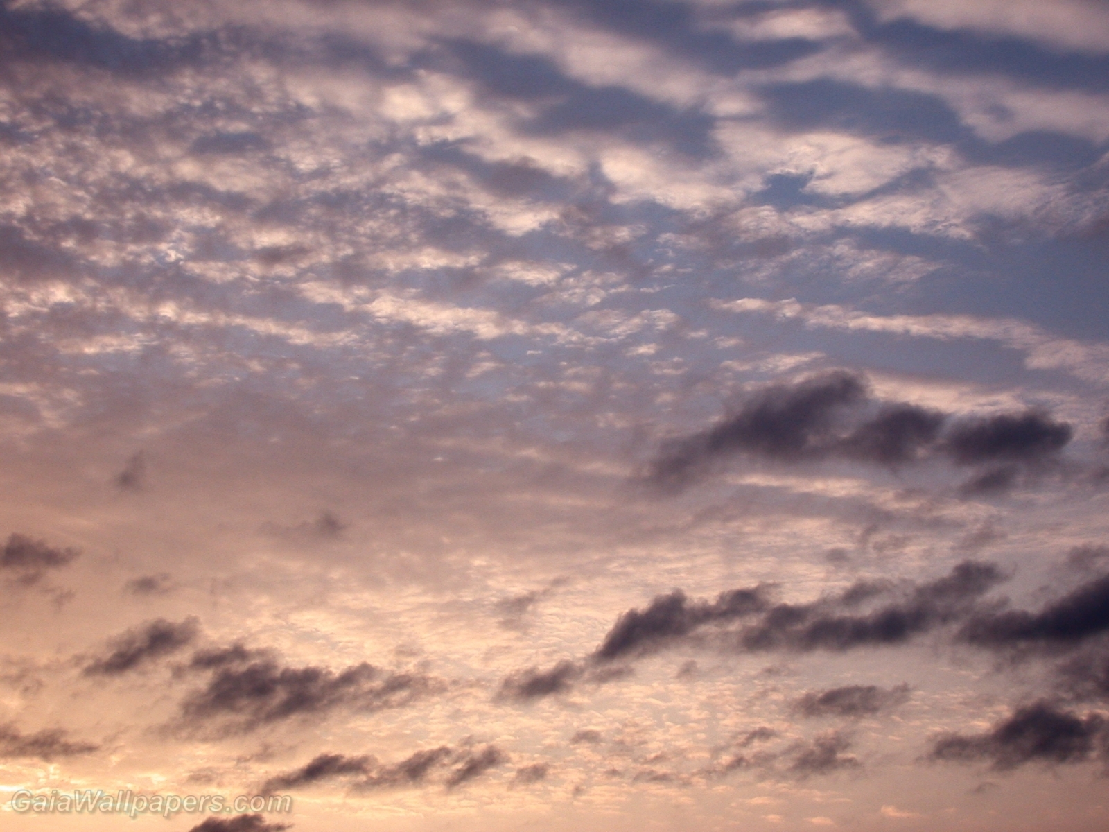 Clouds vanishing in a soft morning - Free desktop wallpapers
