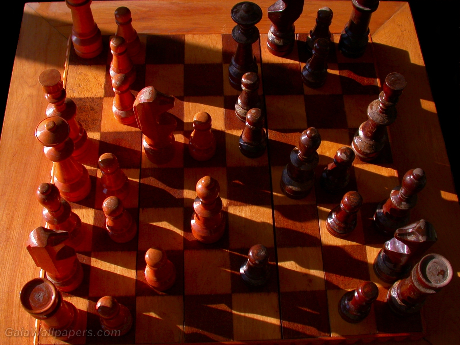 Chess game - Free desktop wallpapers