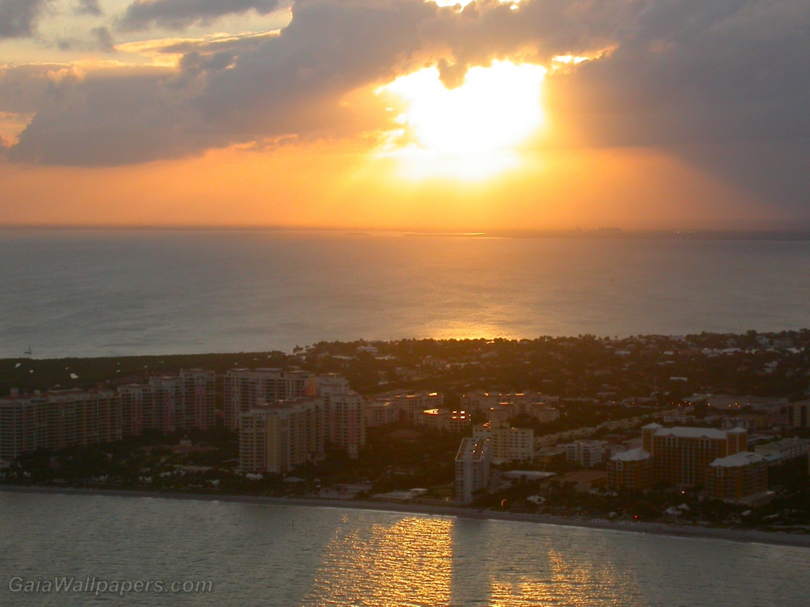 Coucher de soleil sur la Floride - Fonds d'écran gratuits