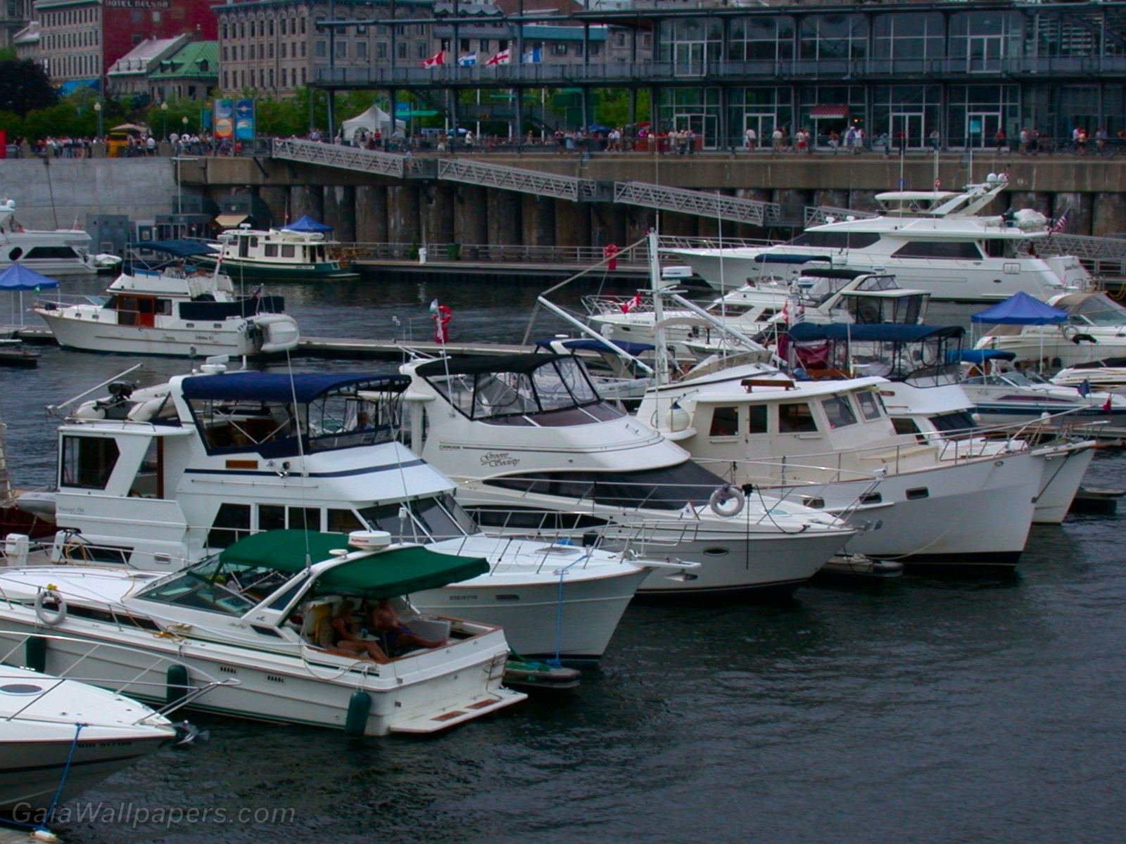 Marina au Vieux-Port de Montréal - Fonds d'écran gratuits