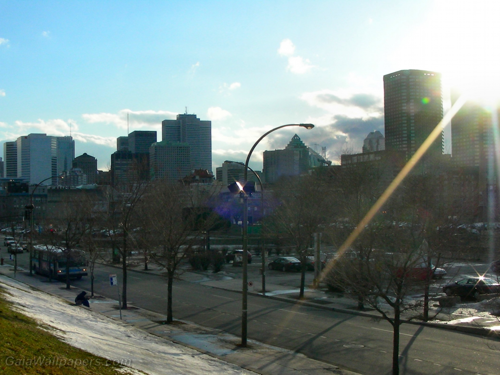 Centre-ville de Montréal - Fonds d'écran gratuits