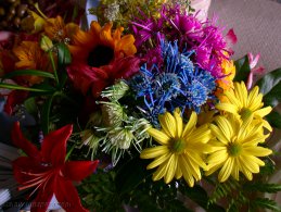 Bouquet de fleurs fonds d'écran gratuits